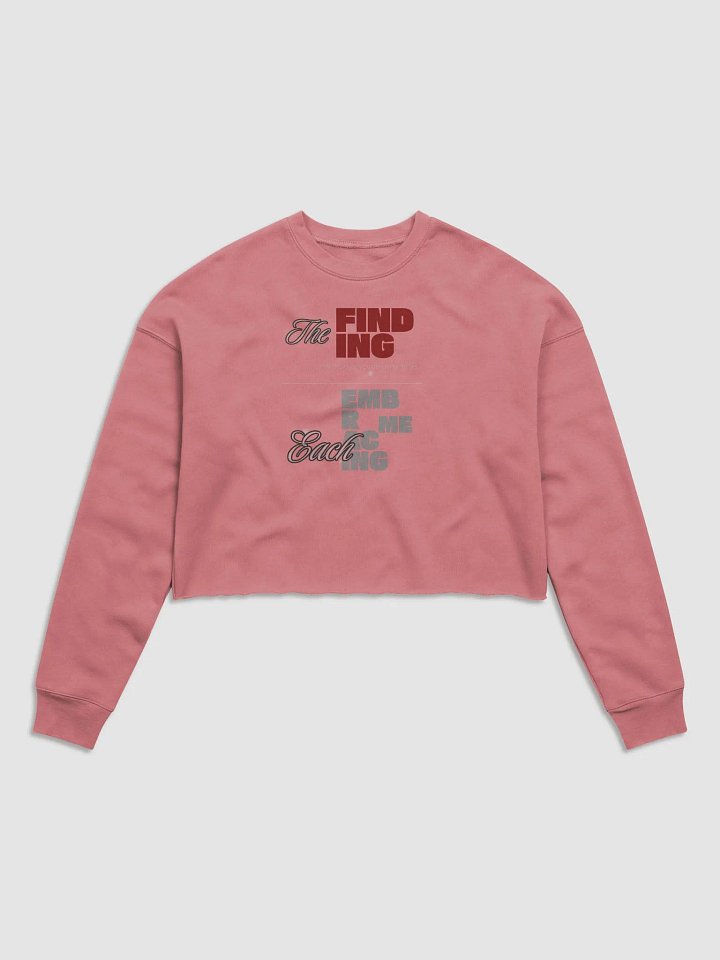 FINDING Each: Women's Cozy Crop Sweatshirt product image (1)