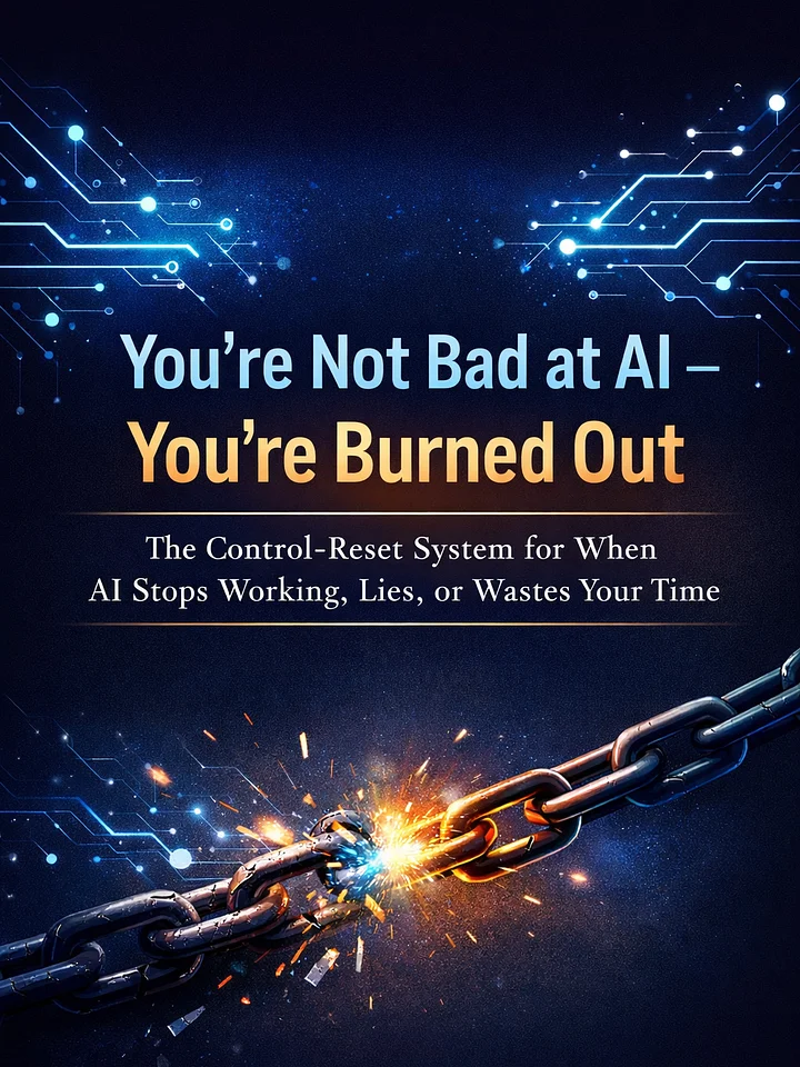 You’re Not Bad at AI — You’re Burned Out (PDF) product image (1)