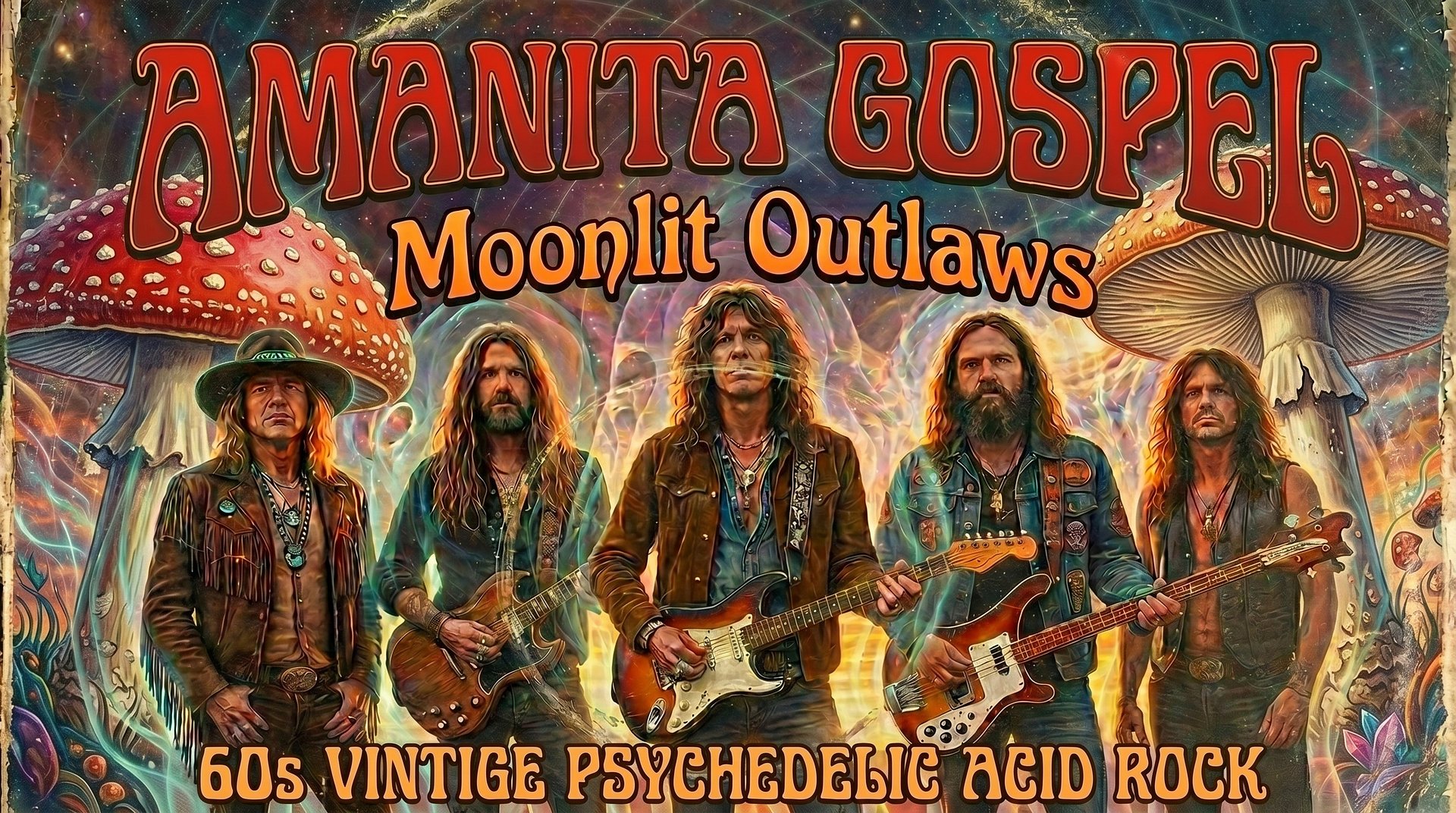 AMANITA GOSPEL - Moonlit Outlaws [Full Album] product image (1)
