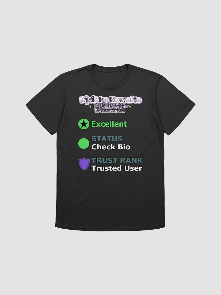 Softstyle T-Shirt (Unisex) - Byakko VR Stats Excellent Edition product image (2)