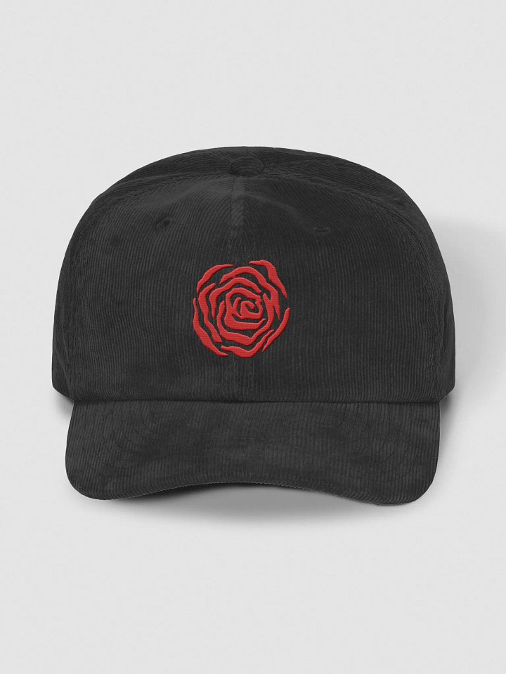Rose · corduroy dad hat product image (1)