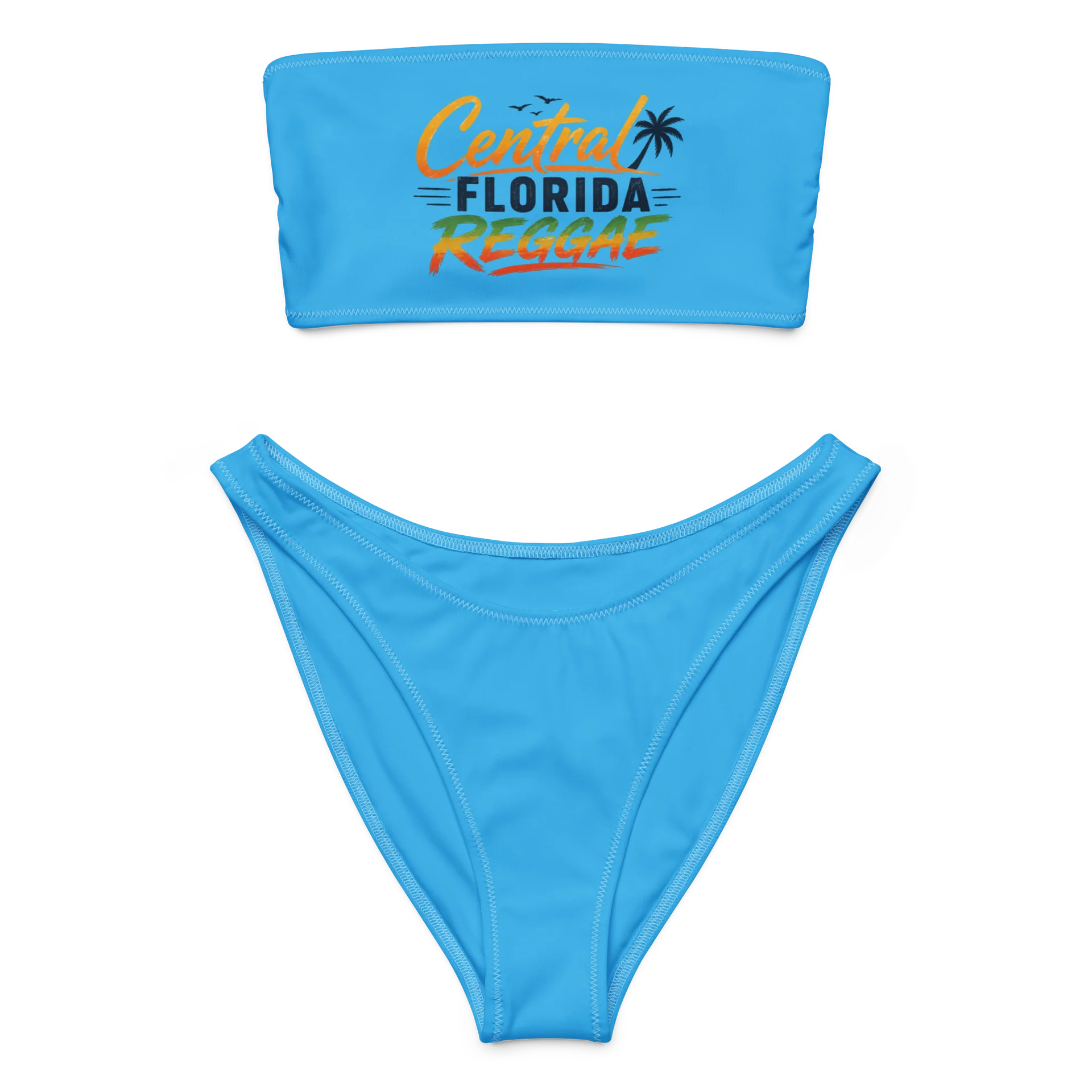 Women's Tropical Bandeau Bikini product image (1)
