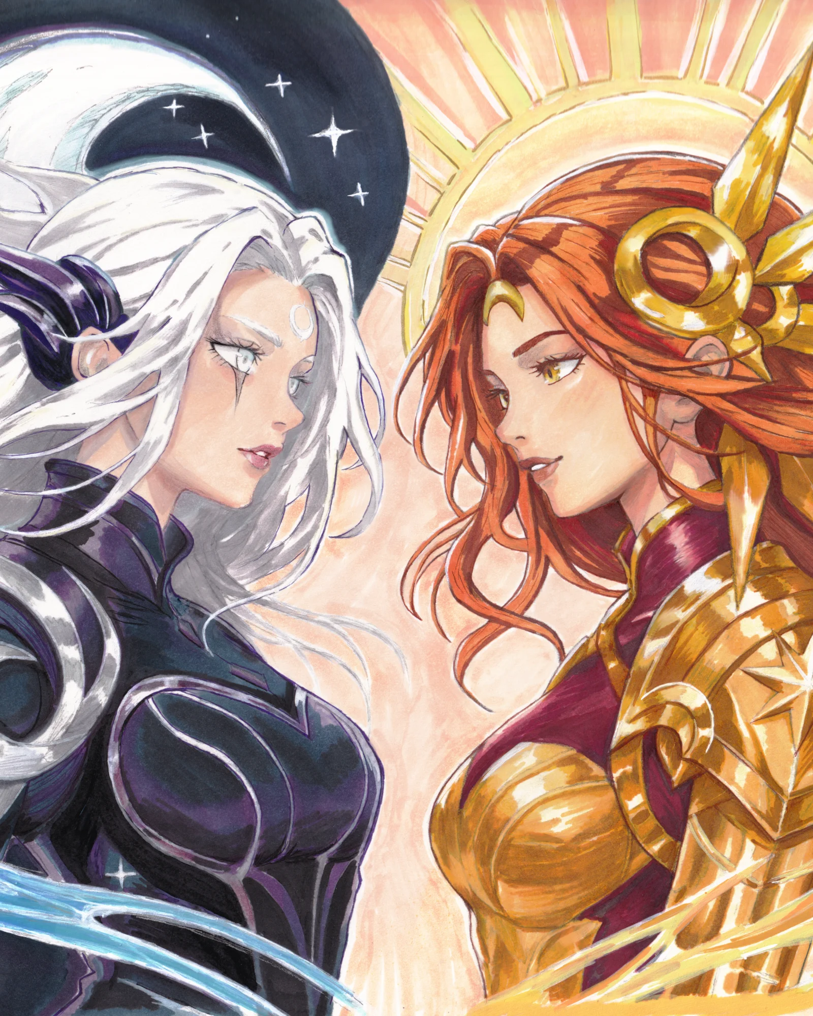 Diana x Leona Art Print product image (1)