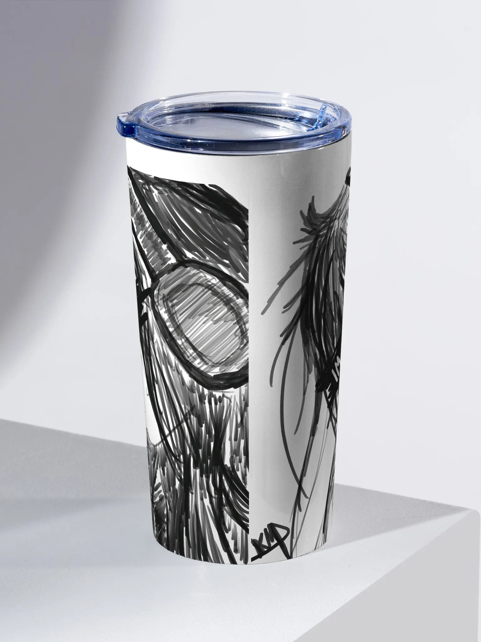 I'm Fine by Kitty Tumbler product image (1)