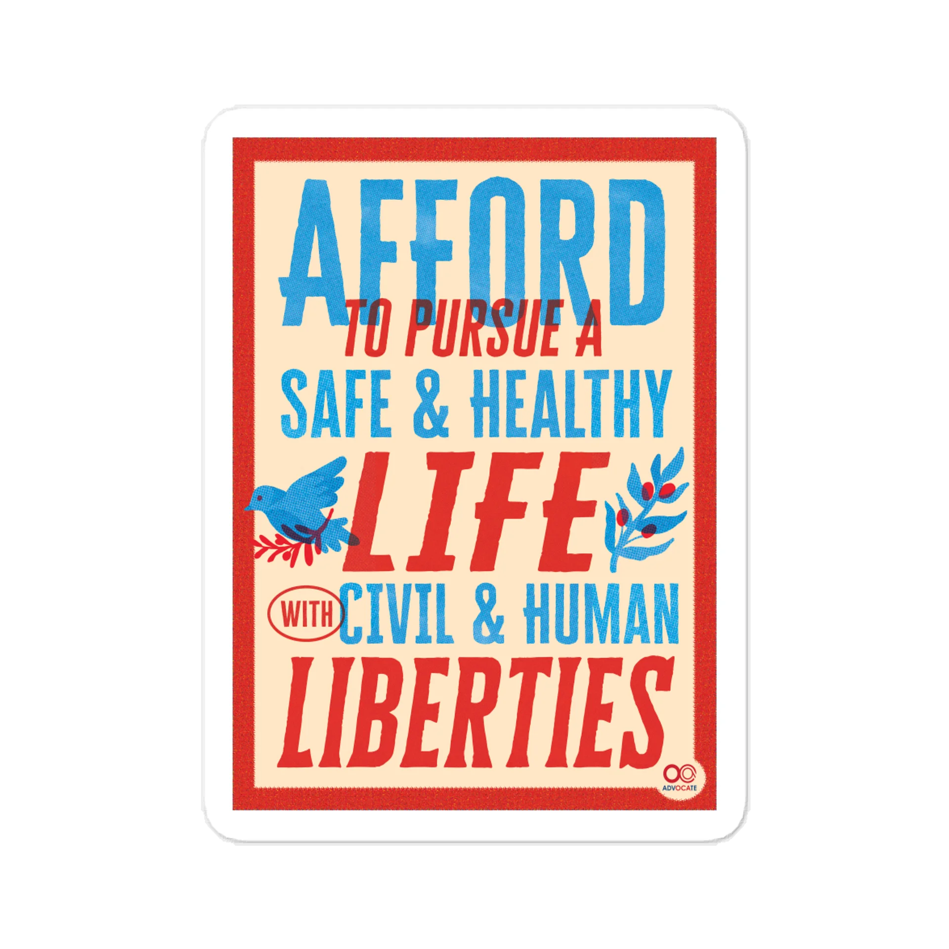 Affordability Vinyl Sticker product image (3)