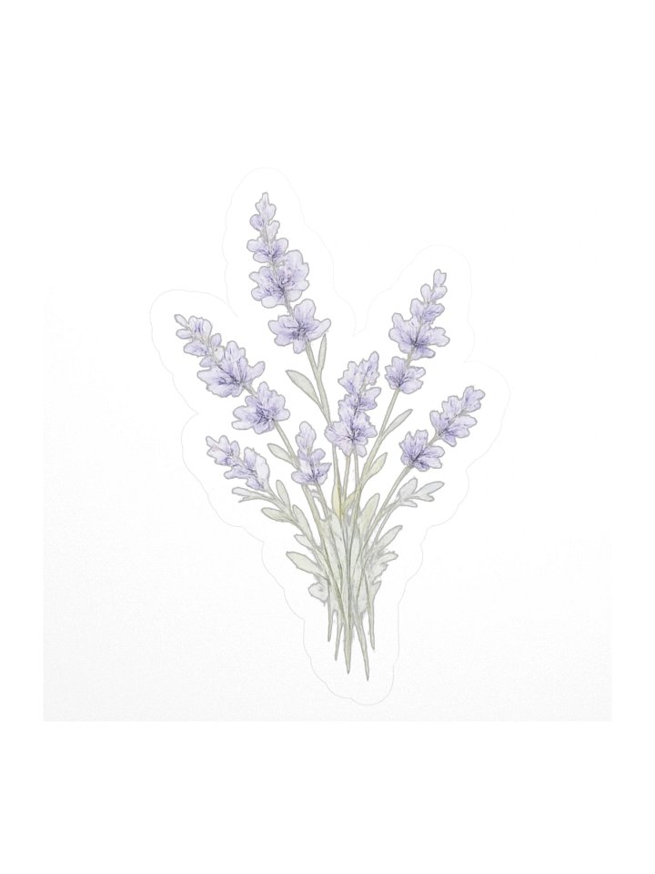 Lavender Drift Sticker — The Meadowlight Wildflower Collection product image (1)