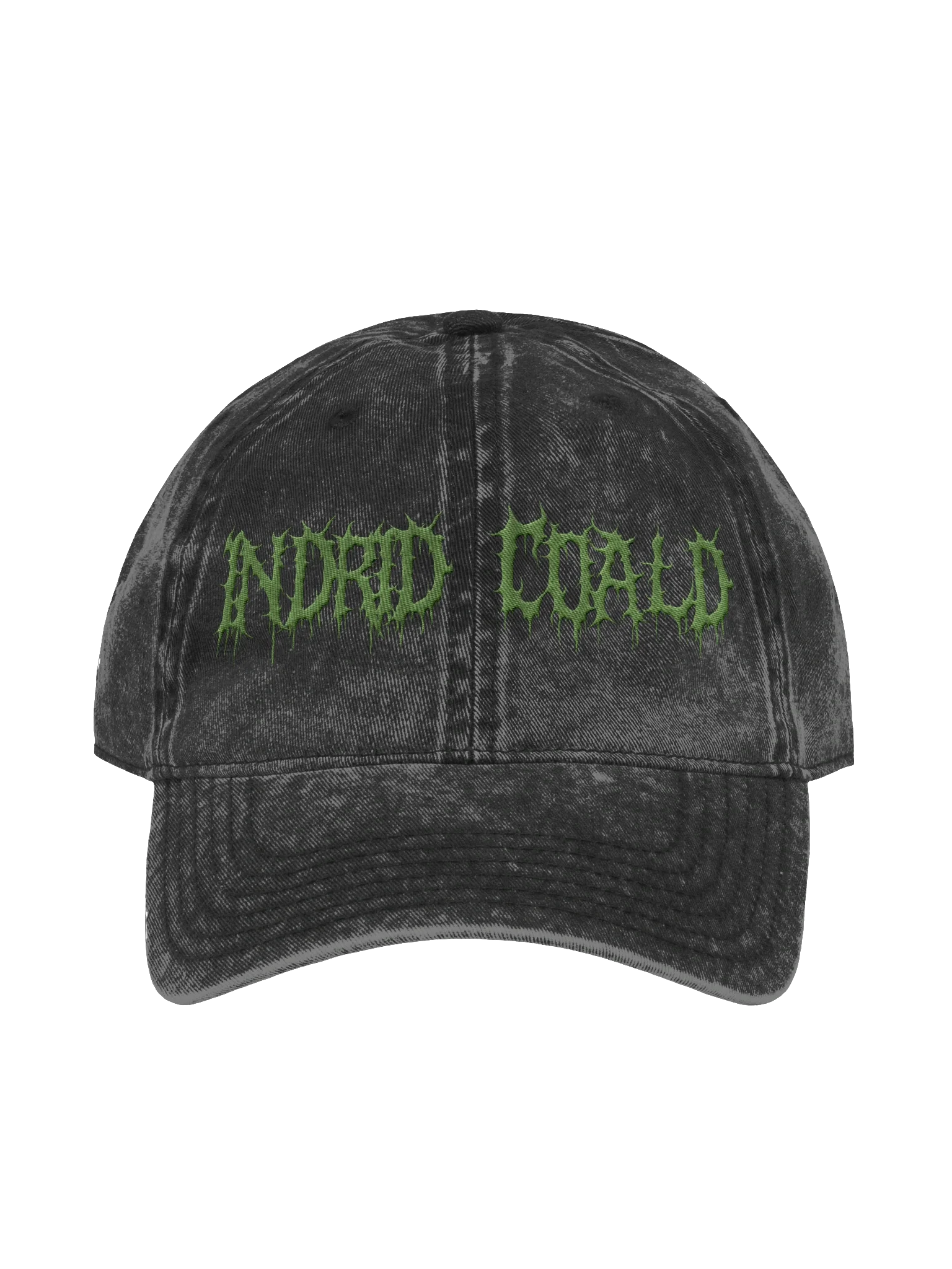 Indrid Coald Worn Dad Hat - Slime Green — view 2