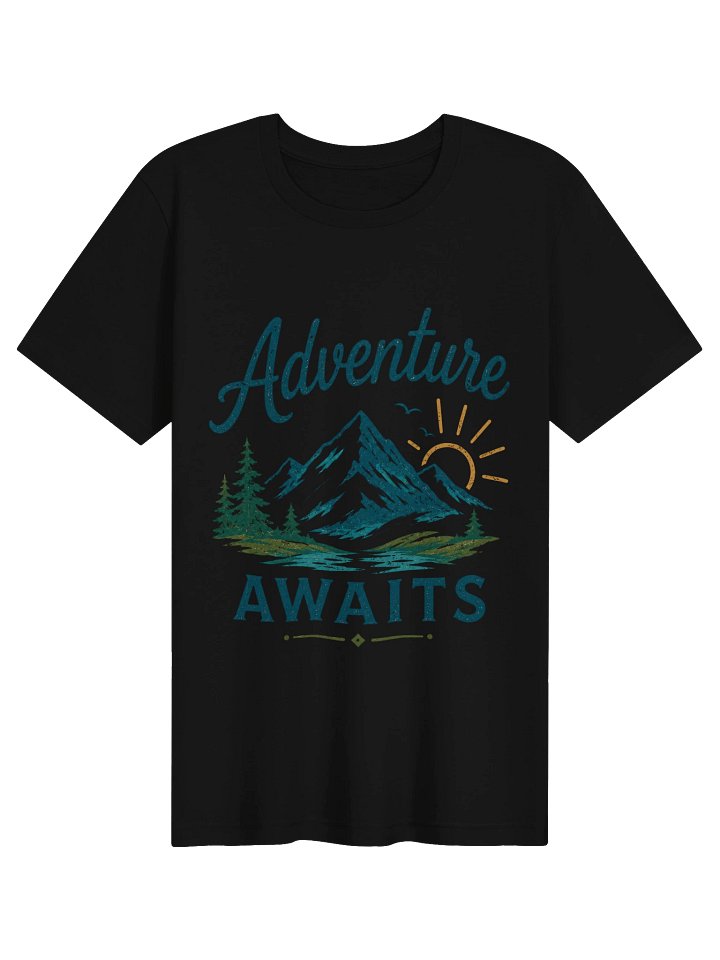 Adventure Awaits™ Vintage Camping & Travel T-Shirt product image (1)