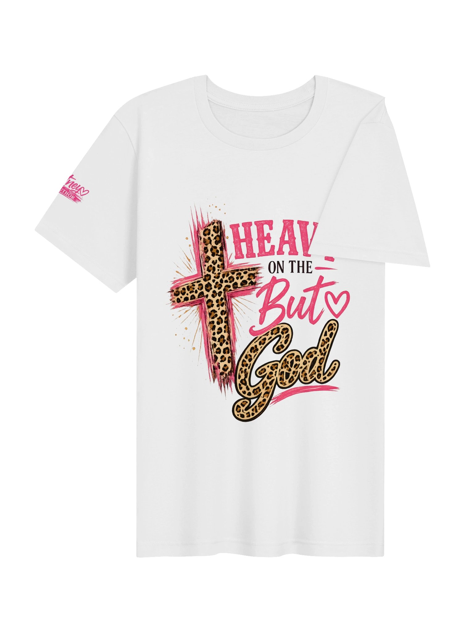 Heavy on the "But God" Christian Bella+Canvas Tee product image (8)