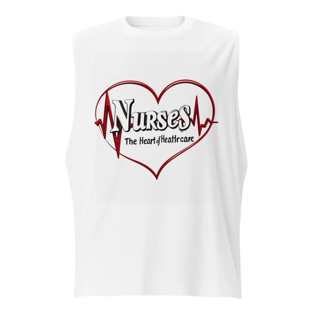 Heartbeat of Healthcare Muscle Tank product image (1)