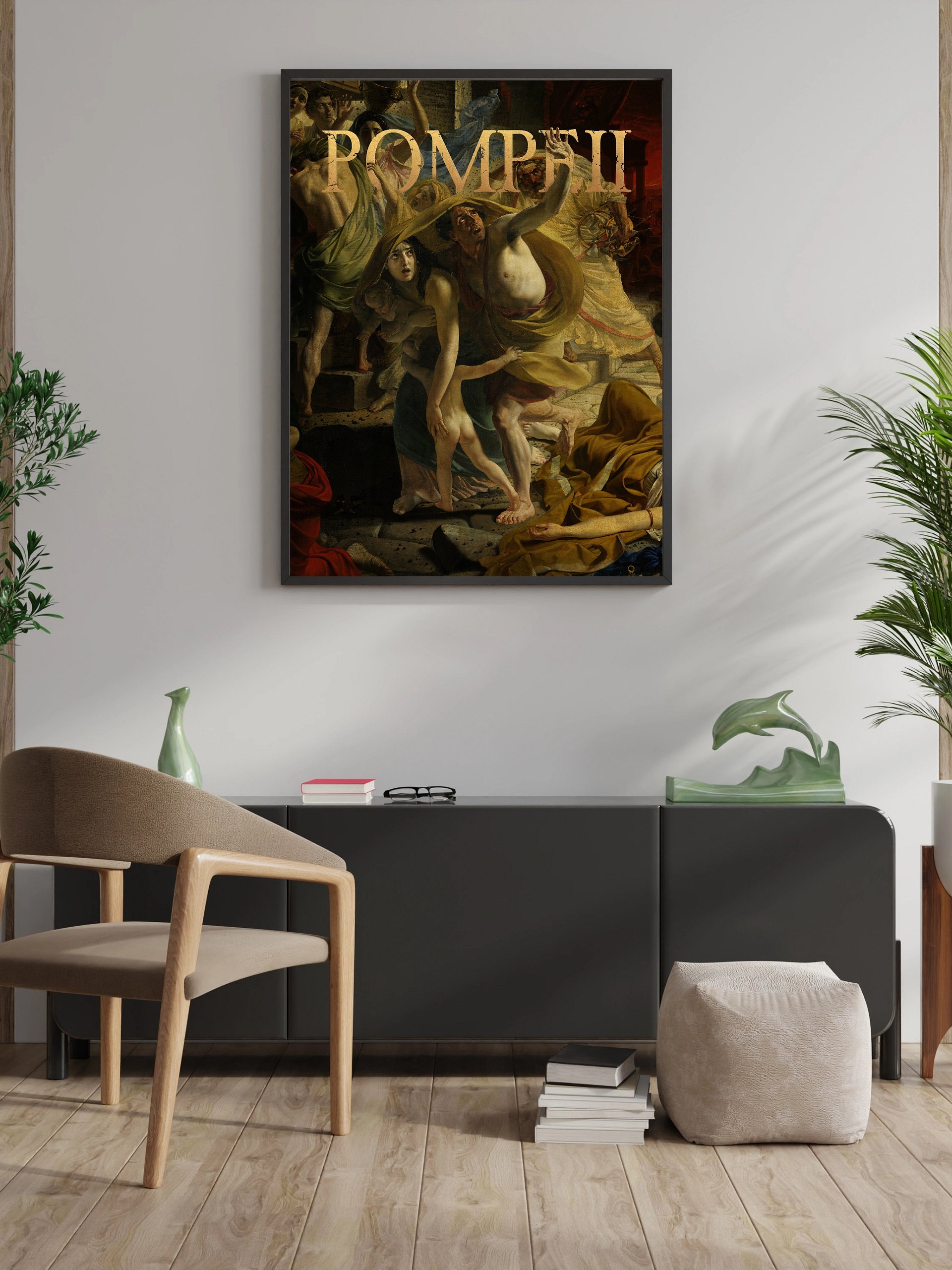 Pompeii - Family in Despair (Unframed Poster) product image (3)