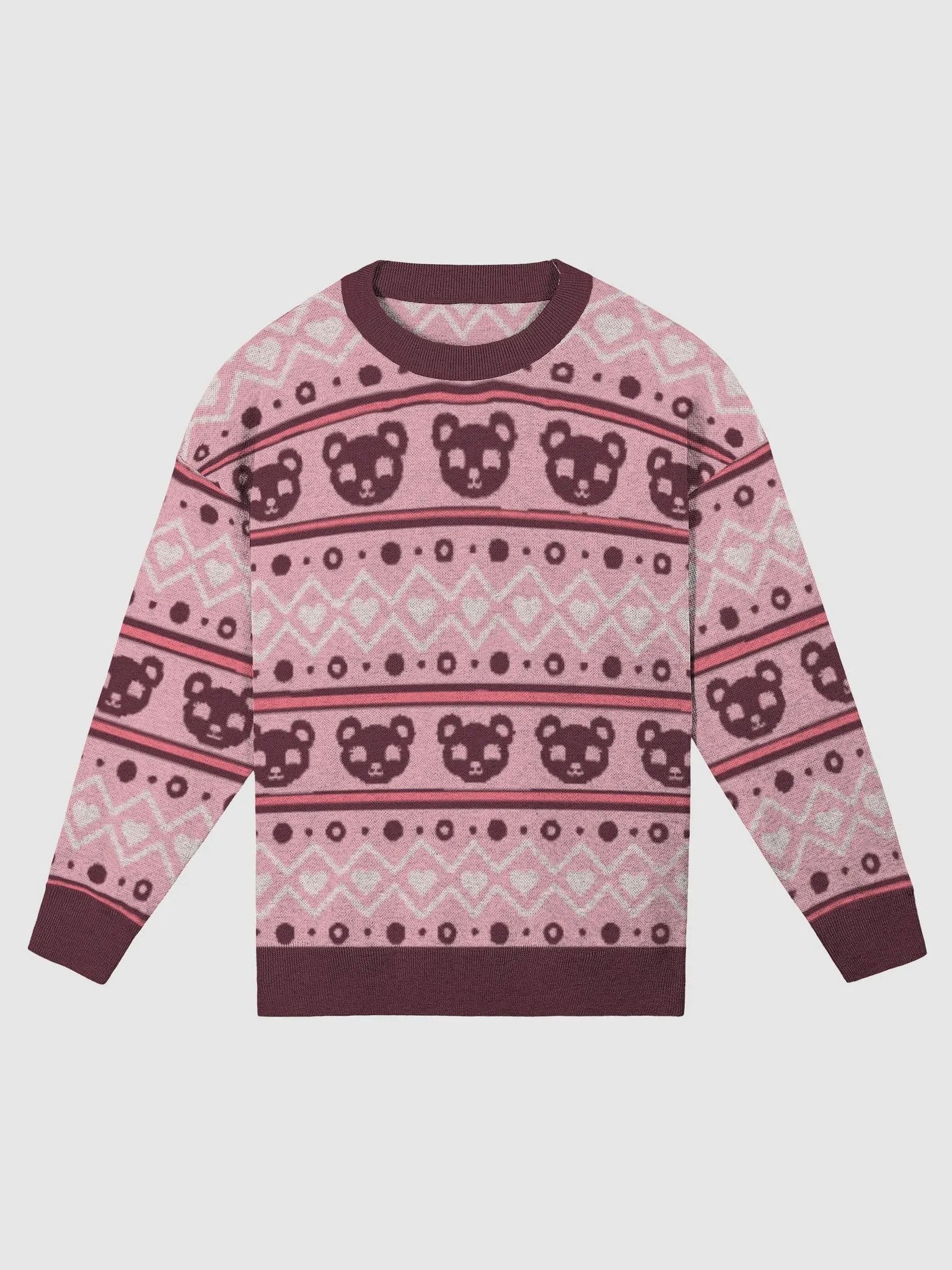 TeddyChan Christmas Sweater - Pink product image (2)