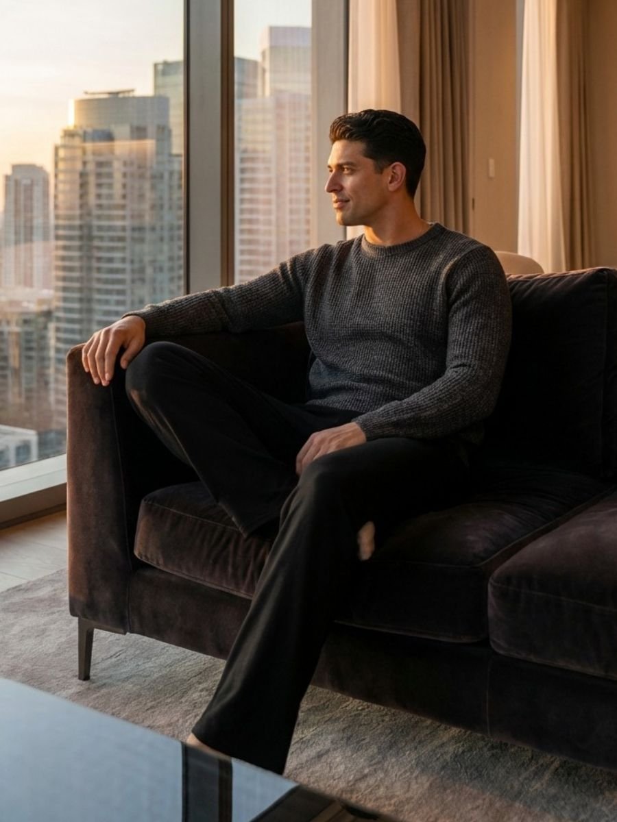 CozyStreet All Black Pants product image (6)