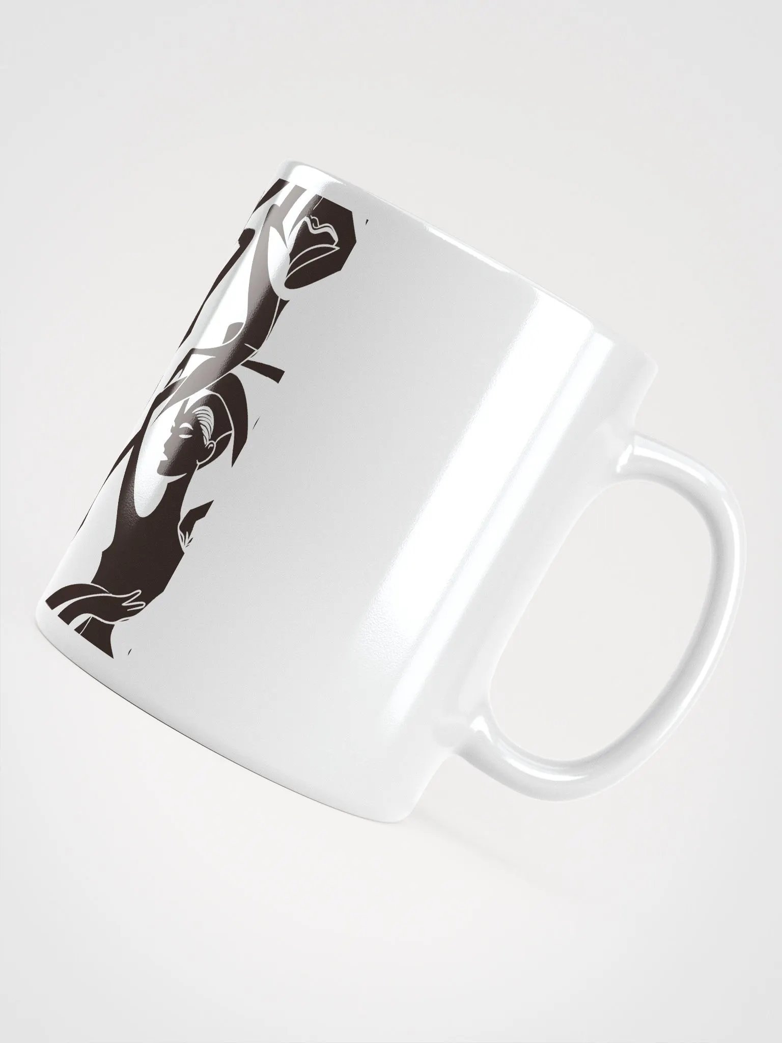 Shadow Dancers White Glossy Mug product image (11)