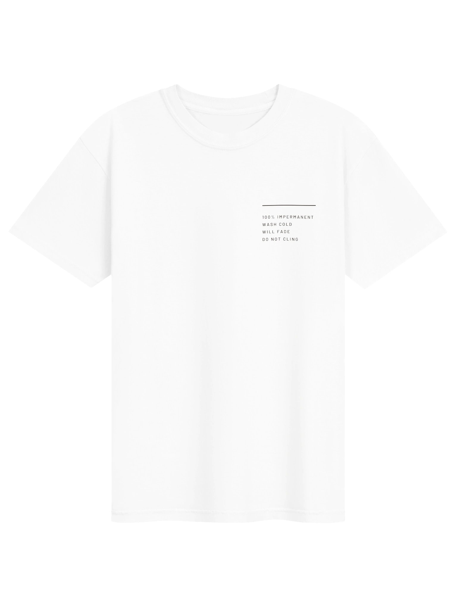 Care Label Tee product image (1)