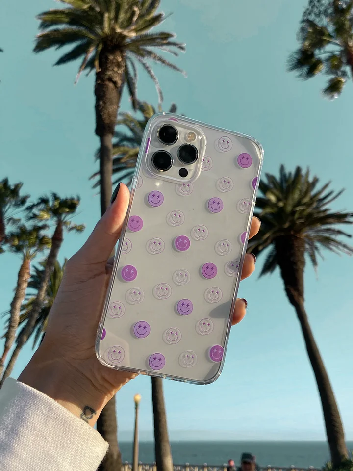 Happy Weirdos iPhone Case - Purple product image (1)