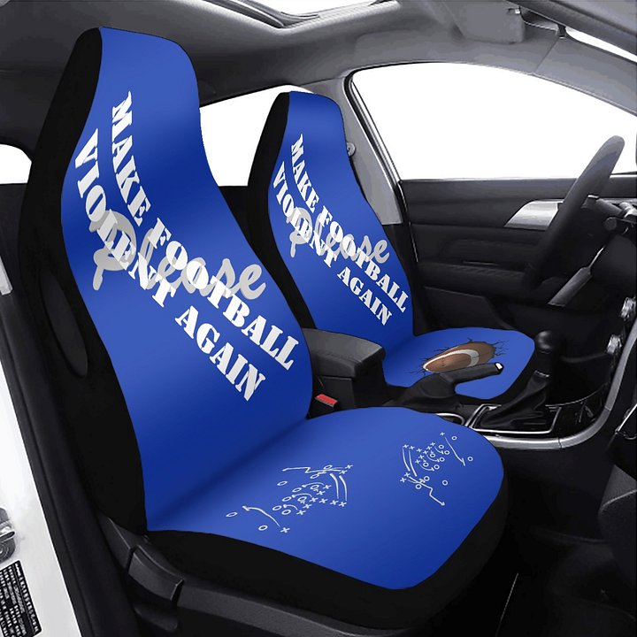 Pair of Seat Covers- Make Football Violent Again Please product image (1)