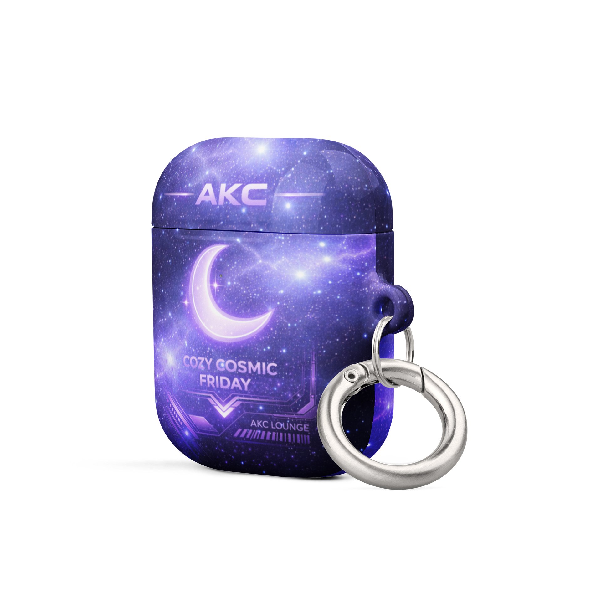 • AKC // Cozy Cosmic Friday AirPods® Case (Gen 1 & Gen 2) | Arkfall Kitty Collective product image (2)