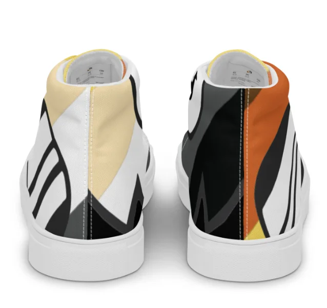 Bear Necessities Men’s high top canvas shoes product image (9)