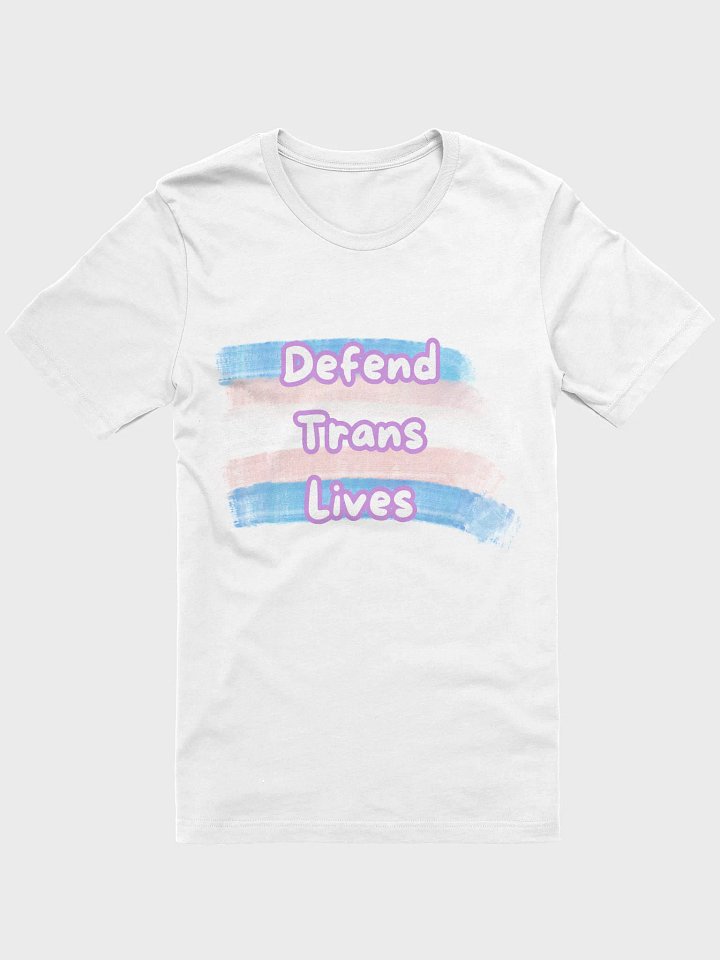 Defend Trans Lives Unisex Tee product image (1)