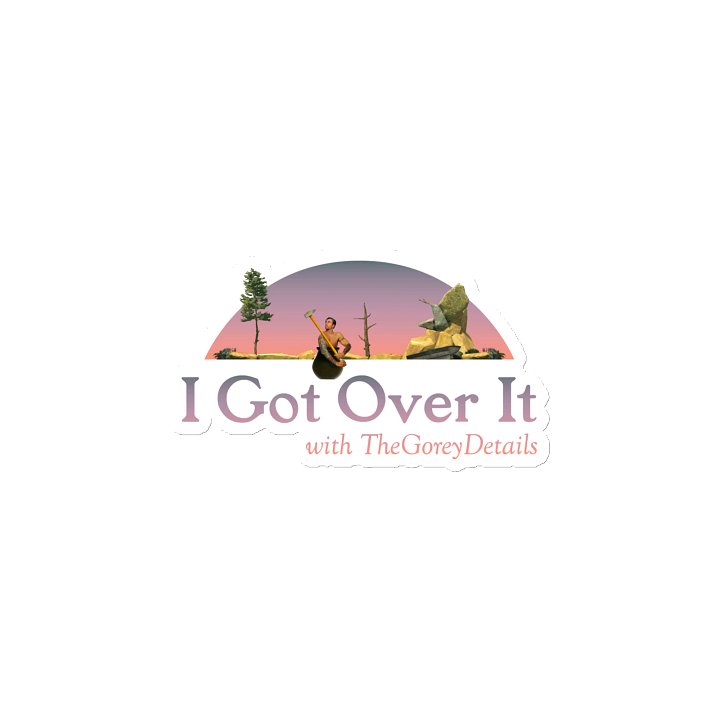 I Got Over It - Die-Cut Magnets product image (2)