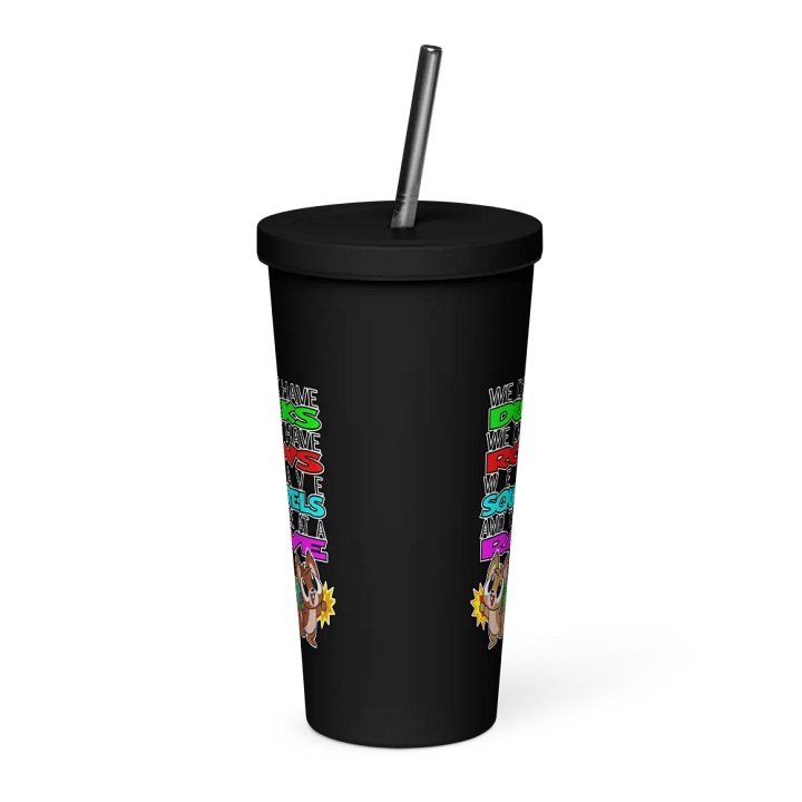 We Don't Have Ducks Tumbler with Straw product image (1)