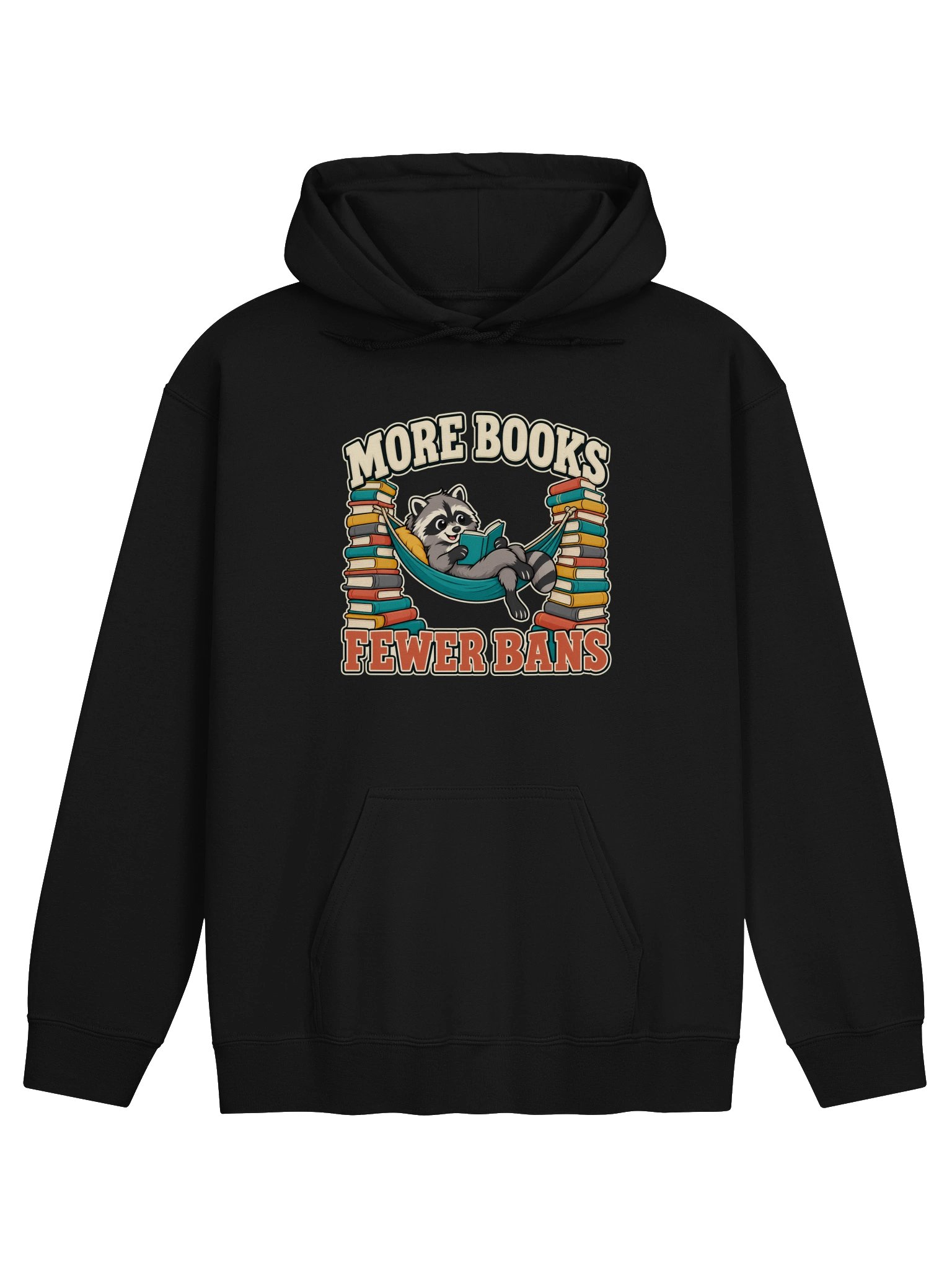 More Books, Fewer Bans — Jimothy Hoodie product image (1)