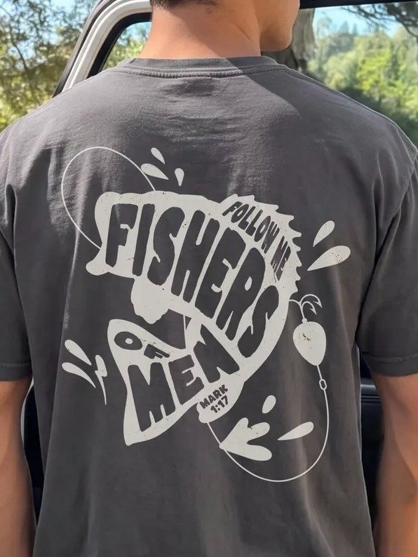 Fishers of Men Mark 1:17 Comfort Colors® T-Shirt product image (1)