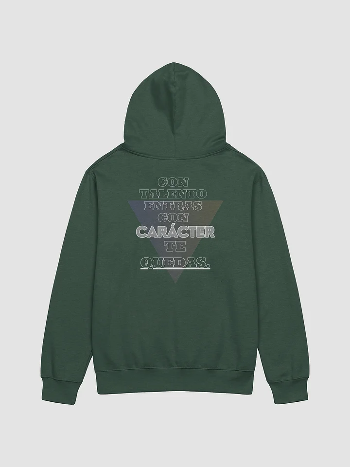 Talento y Caracter Midweight Hoodie Blk/Grey/Pnk product image (1)