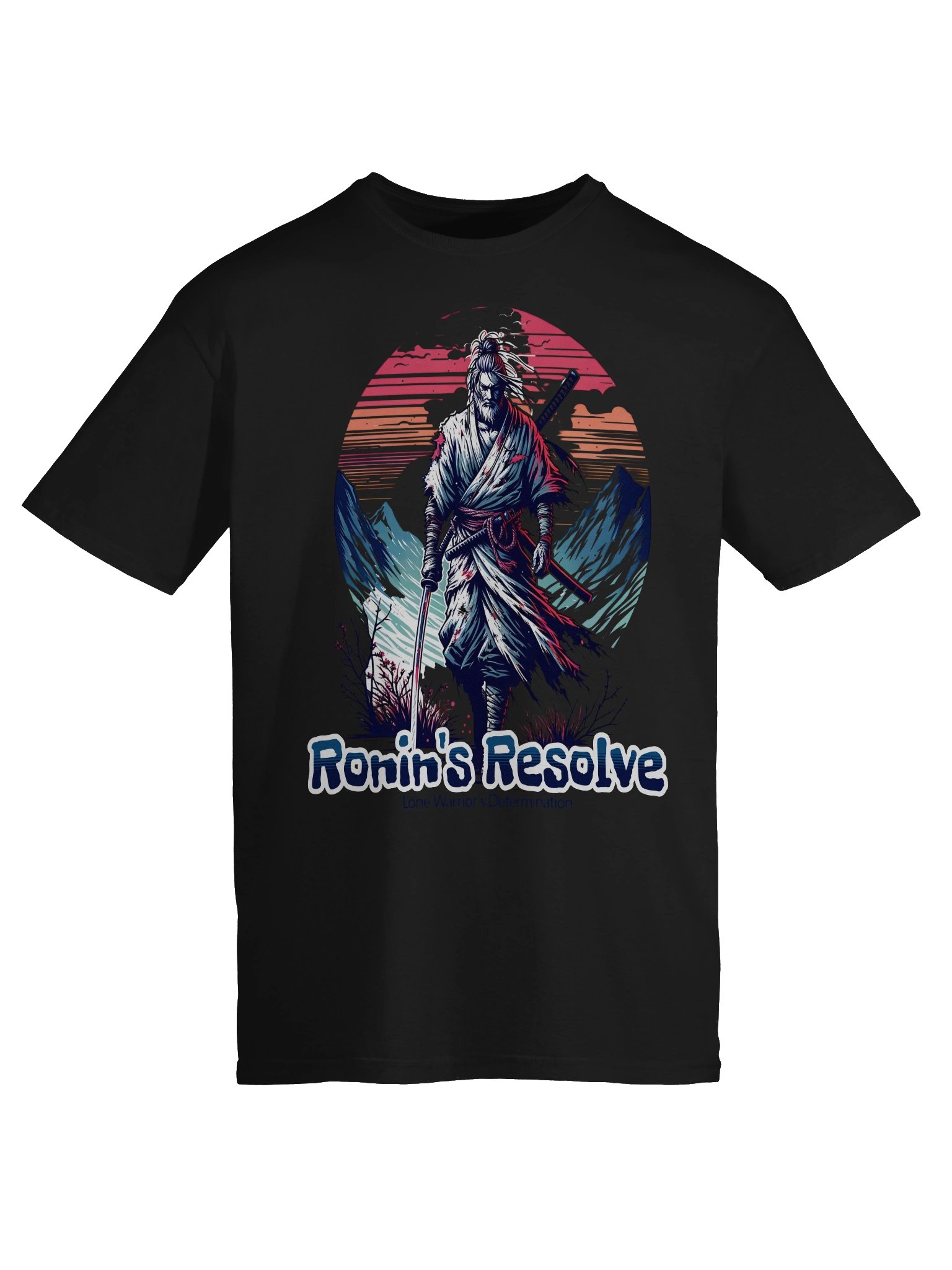 Ronin's Resolve Samurai T-Shirt - Gildan Softstyle product image (6)