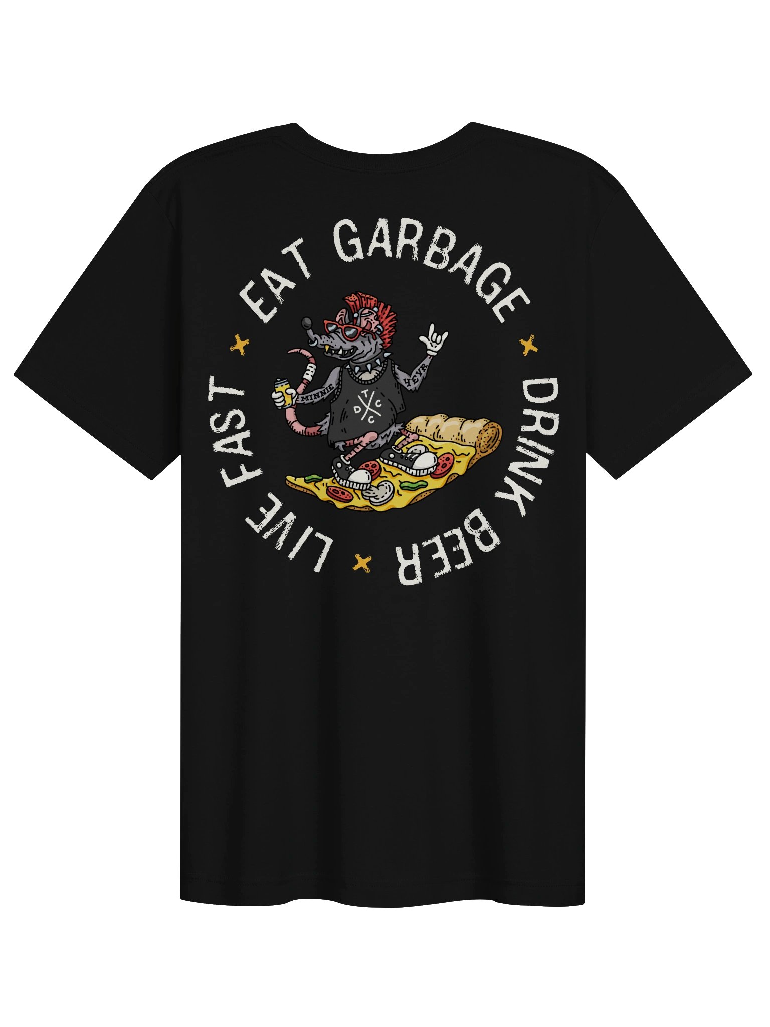 Live Fast X Eat Garbage X Drink Beer product image (1)