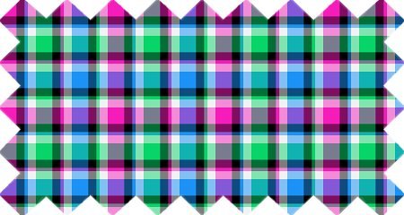 Magenta, Green, and Blue Plaid (CO30)