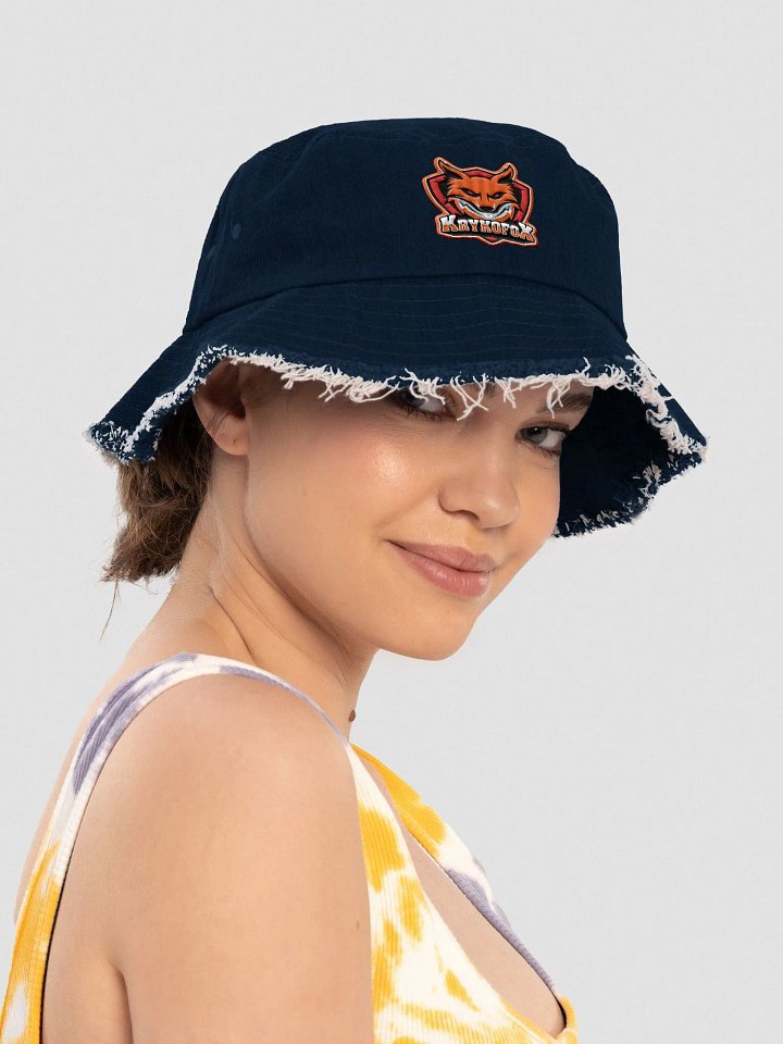 Vissershoed - denim fringe product image (2)