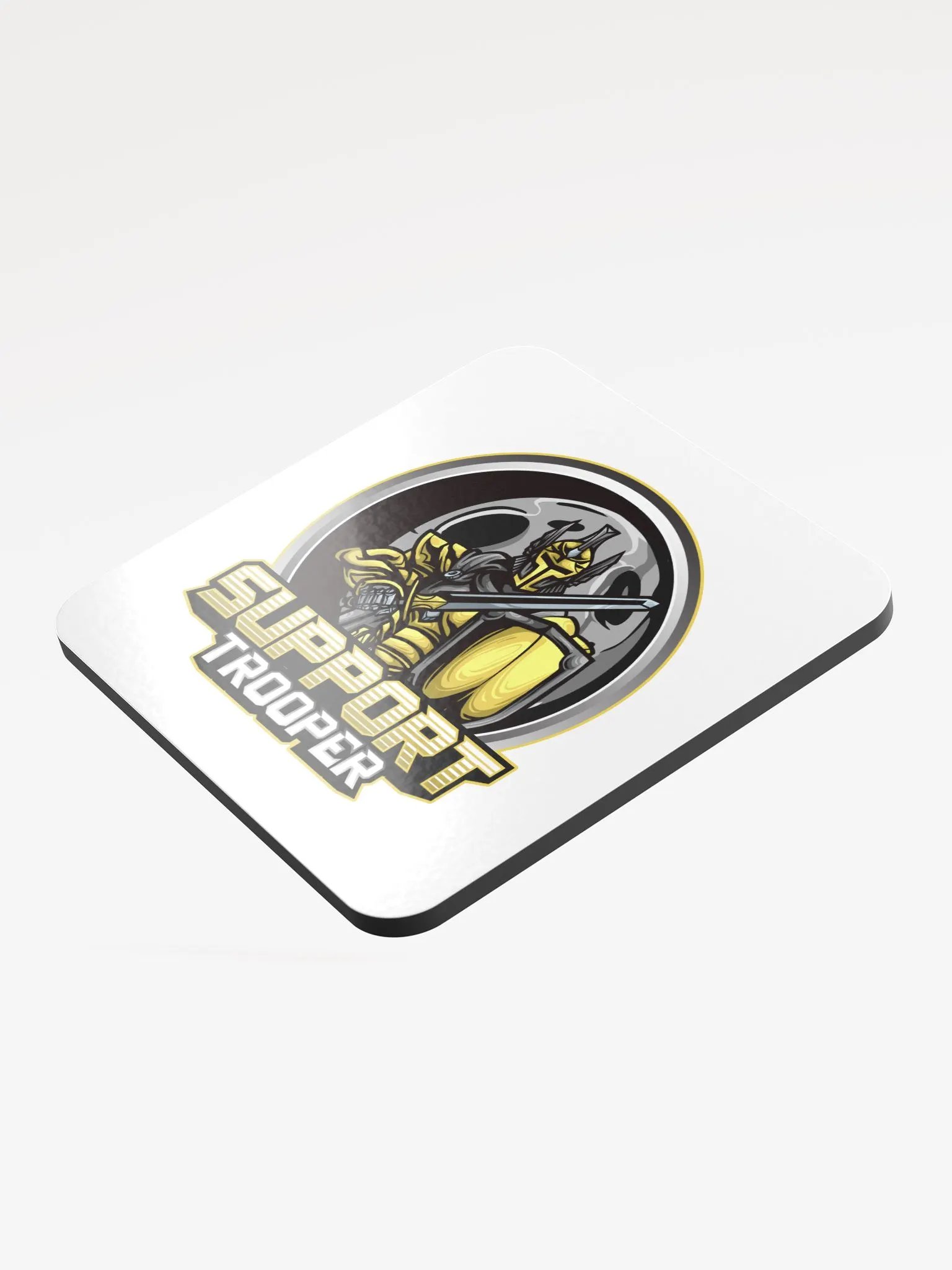 SupportTrooper – Knight Crest Cork Coaster Set product image (3)