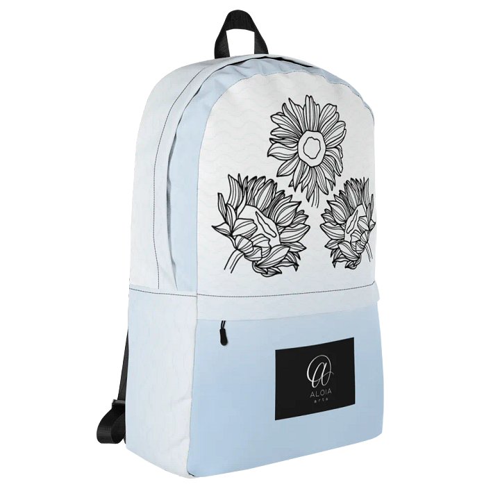 Doodle Flowers Backpack product image (2)