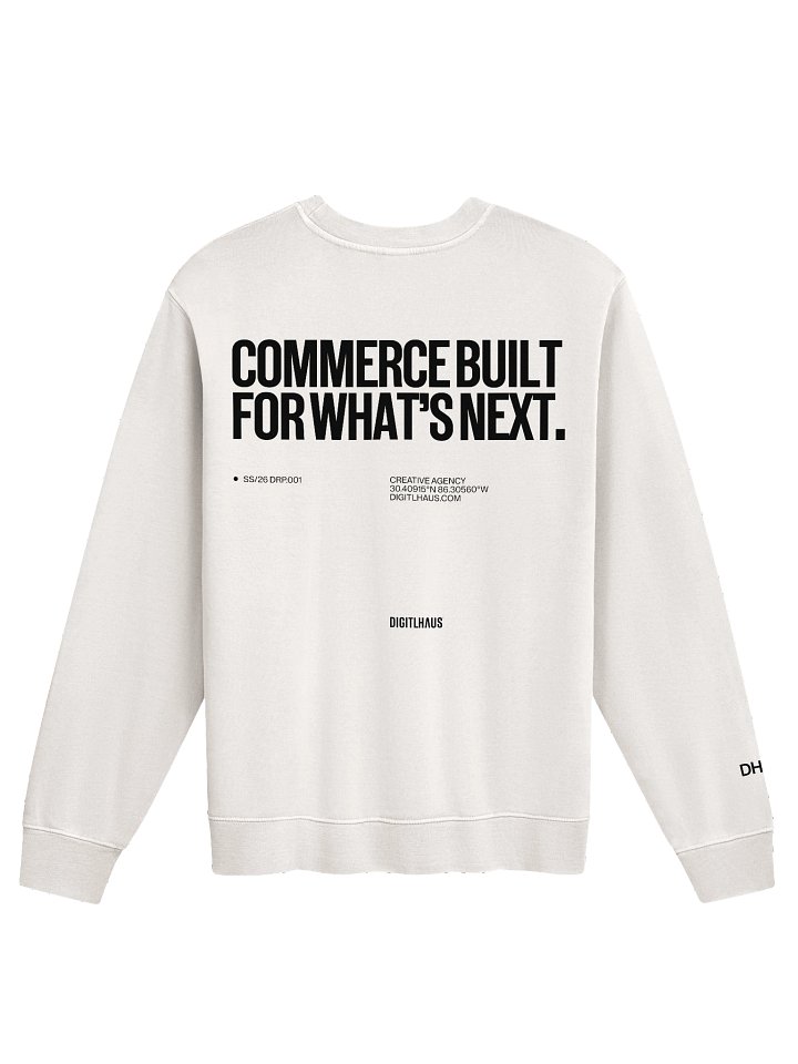 DigitlHaus Sweatshirt - Ivory product image (1)