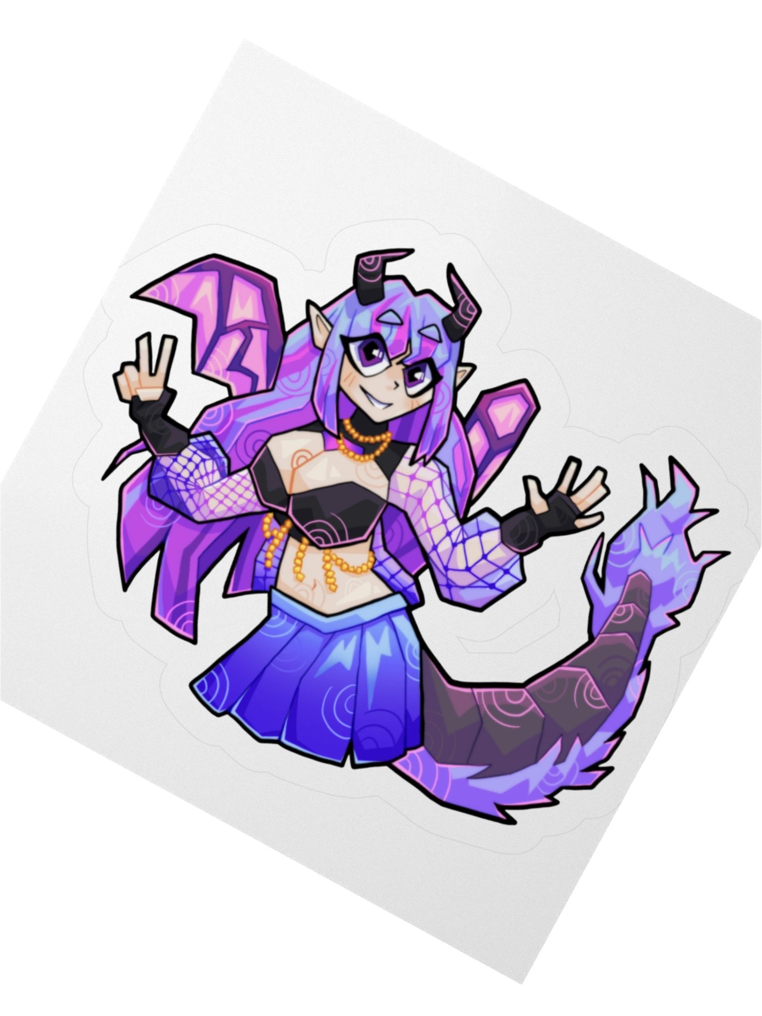 Inky Kamiko Stickers product image (2)