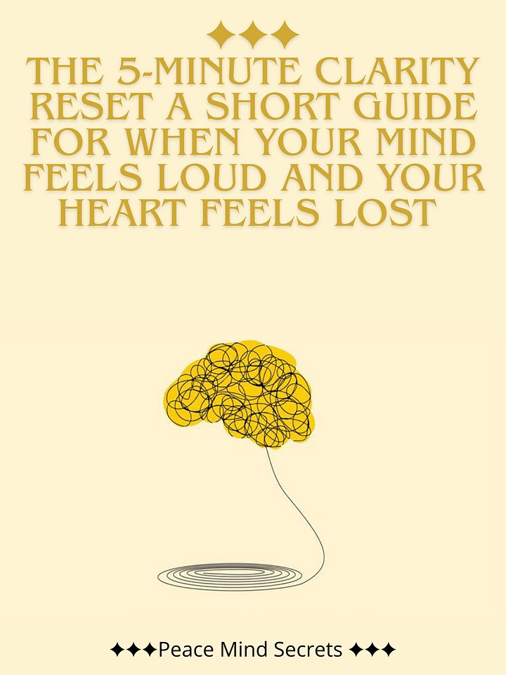 THE 5-MINUTE CLARITY RESET A short guide product image (2)