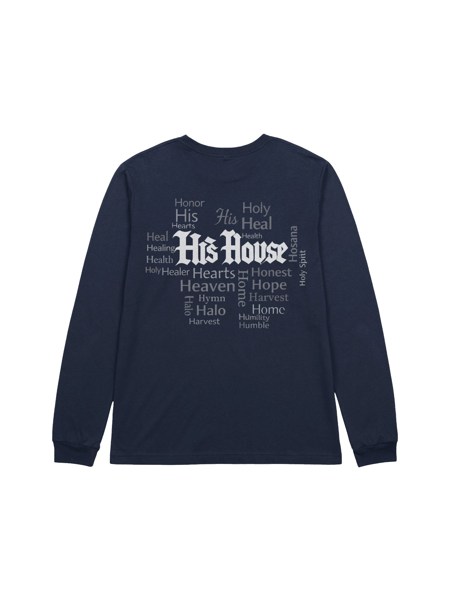 His House Unisex "Heavenly H" Supersoft Long Sleeve T-Shirt product image (15)