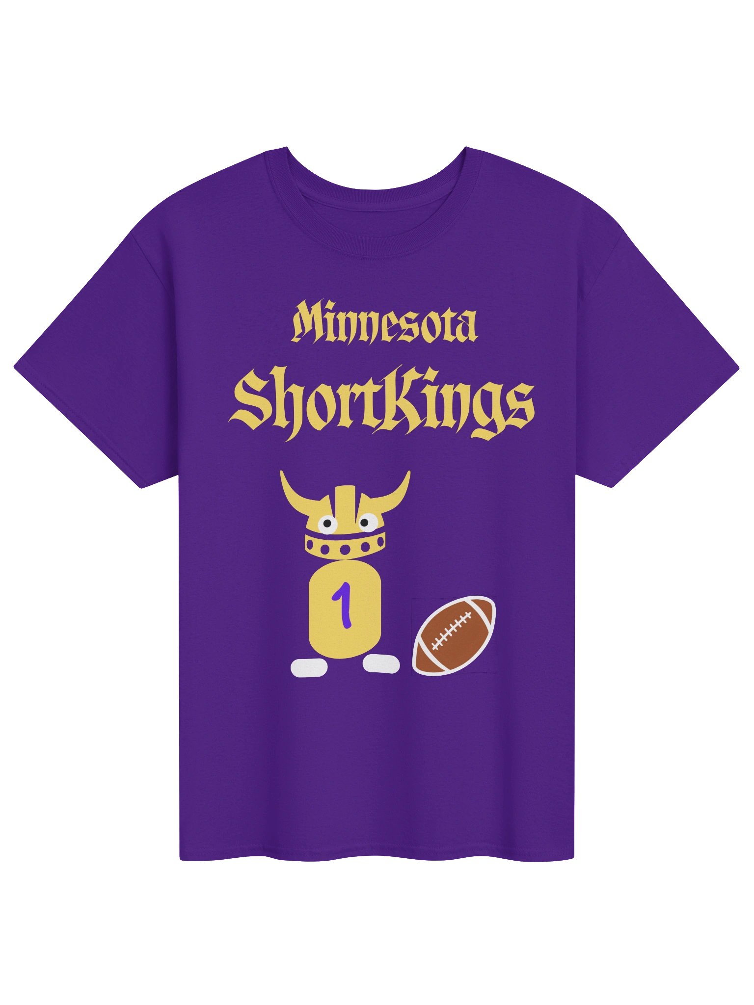Minnesota Short Kings purple T-Shirt product image (1)