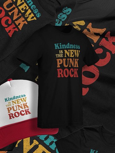 Kindness is loud. Kindness is bold.
Kindness is the new punk rock.

Part of our Be Kind Collection, only at Oregon Born.

❤️🧡...