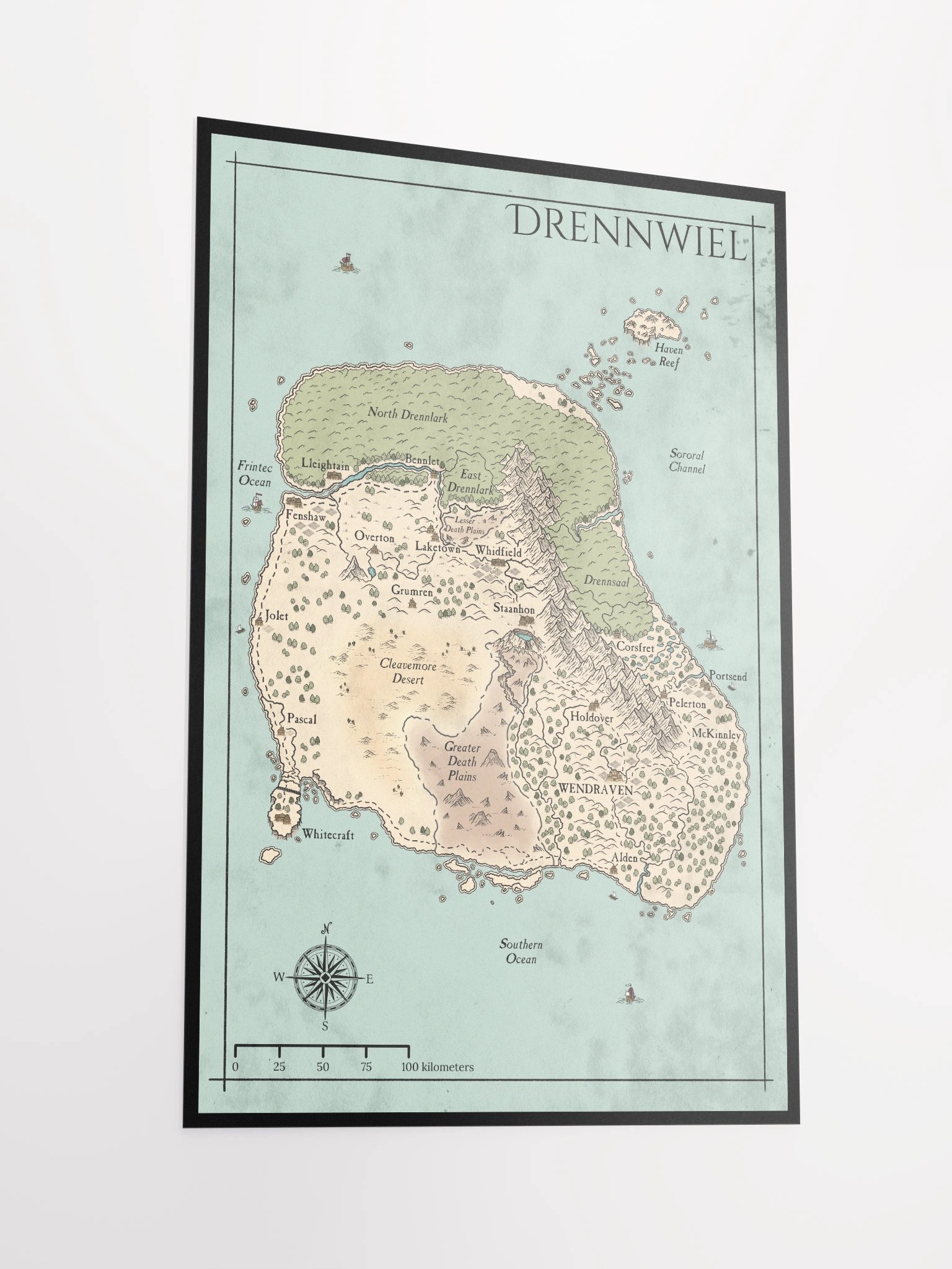 Map - Drennwiel - Poster product image (2)