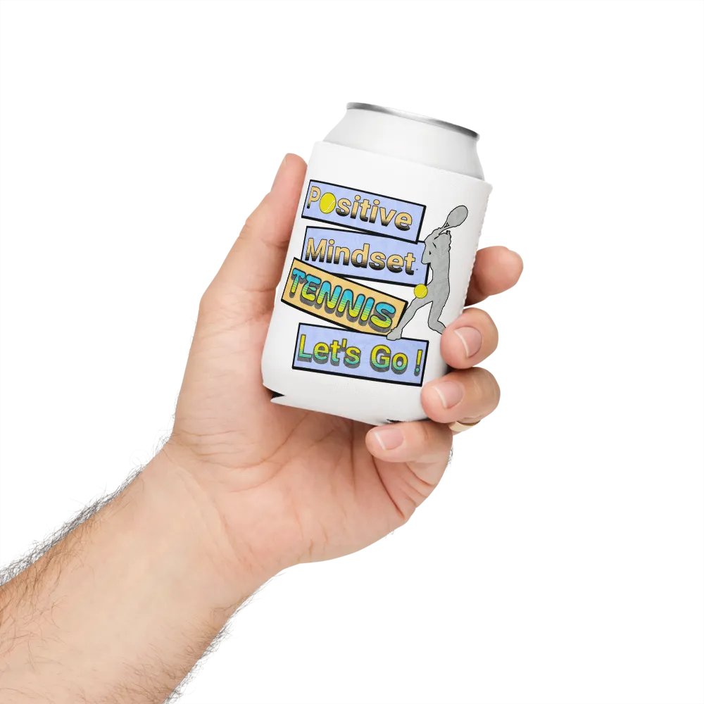 Positive Mindset Tennis Can Cooler product image (4)
