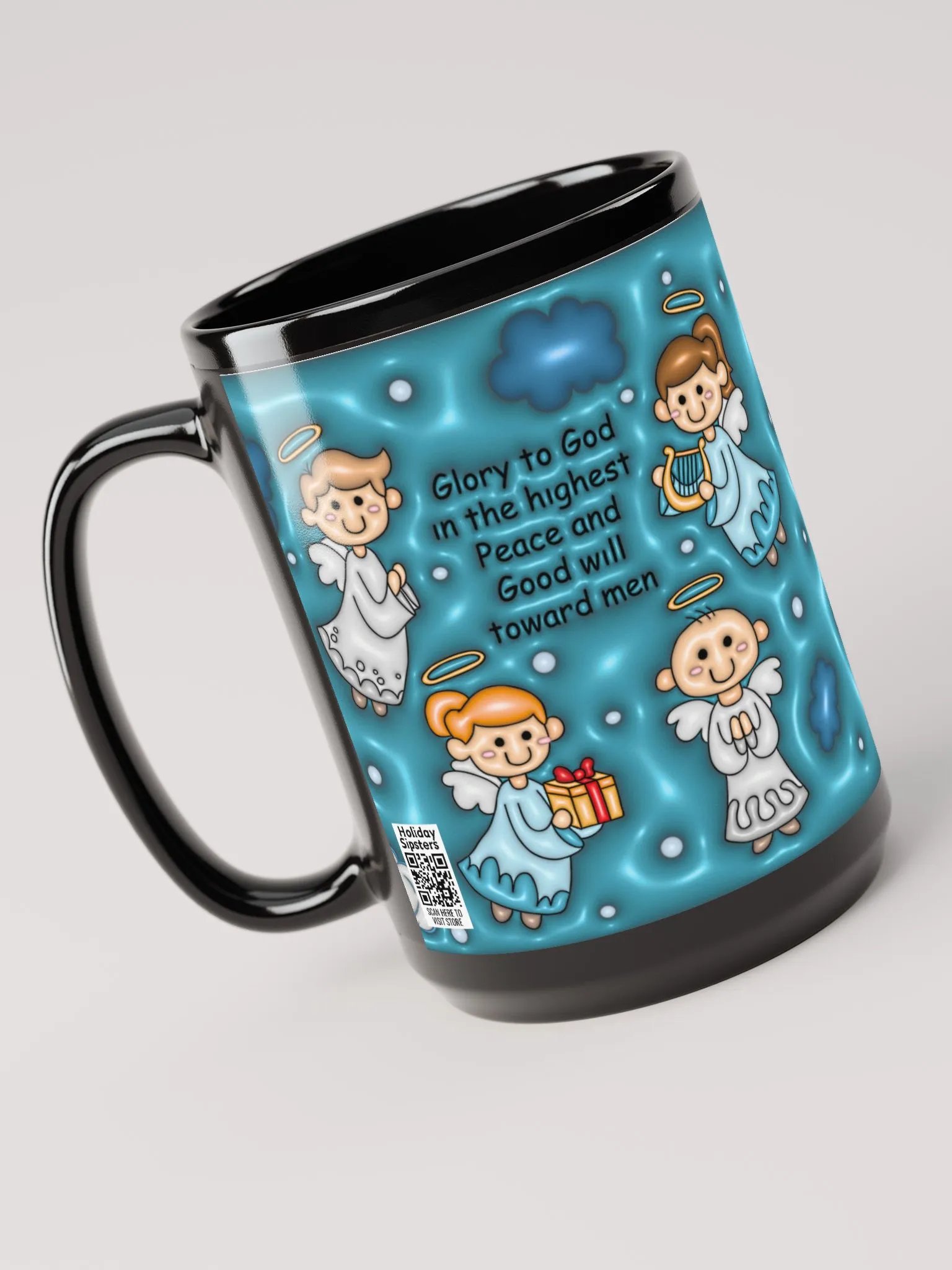 Heavenly Angels Christmas Mug product image (3)