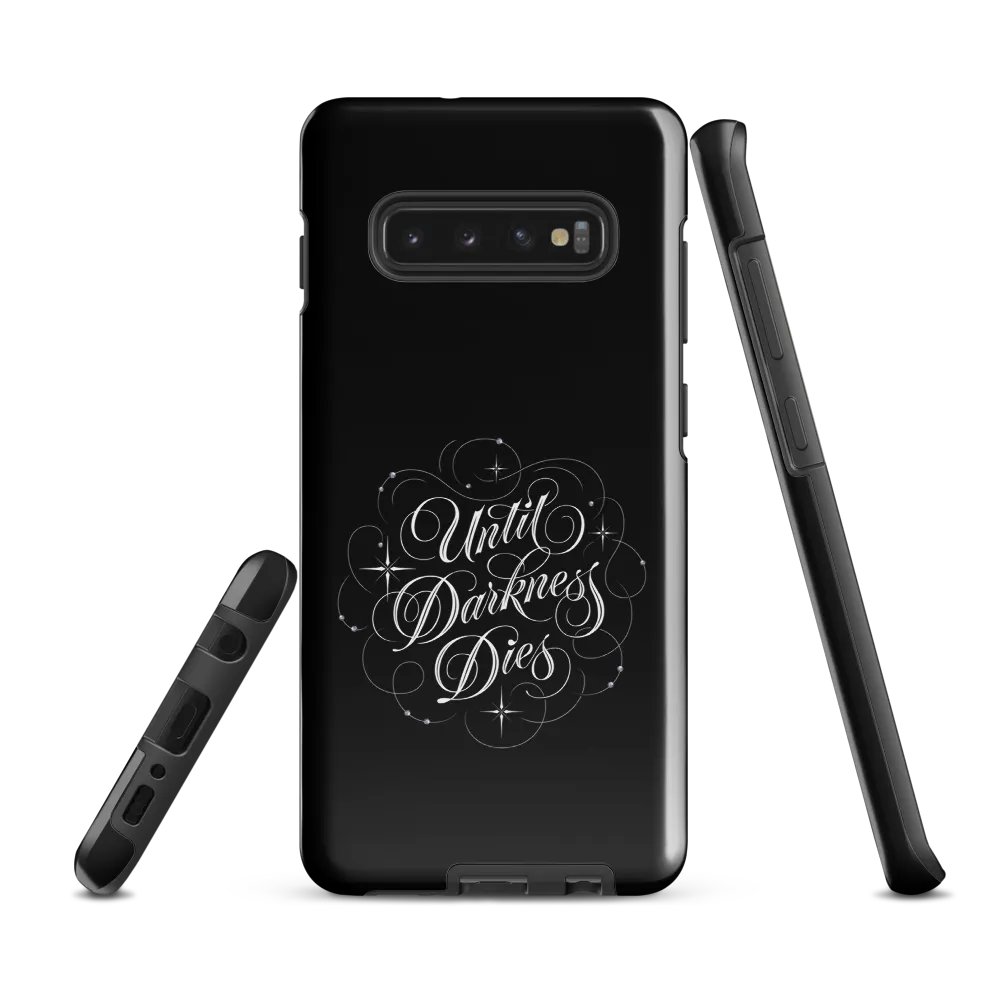 Until Darkness Dies (swirls design) Samsung Case product image (1)