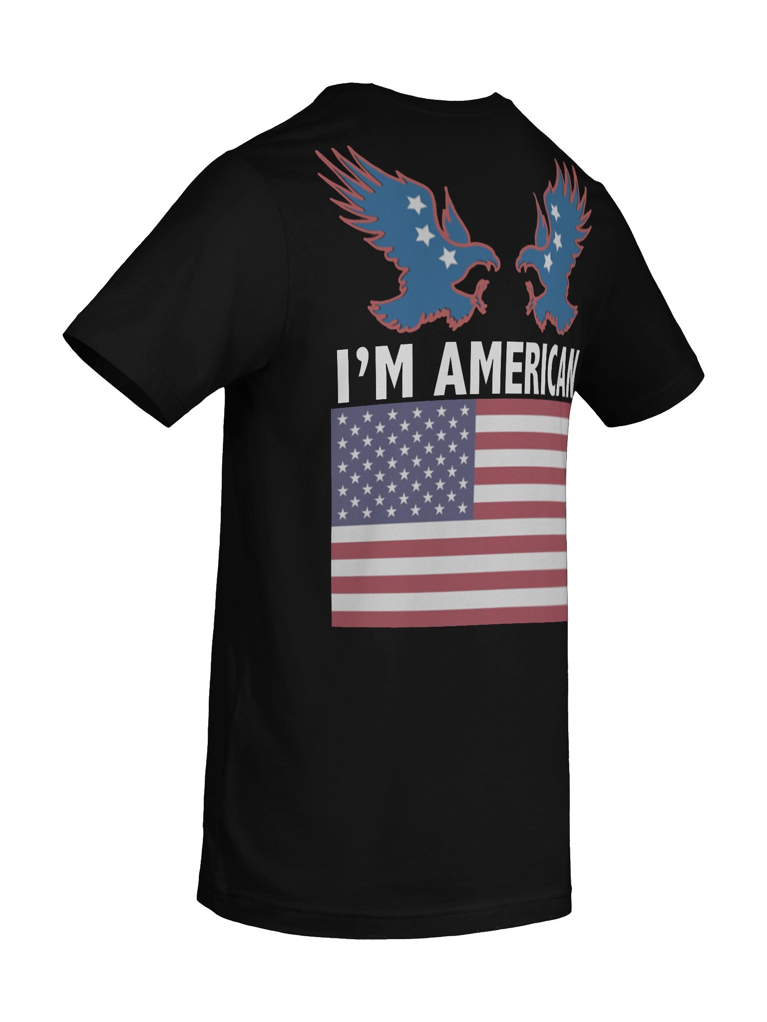 "I'm not fat, I'm American" Unisex T-Shirt product image (10)