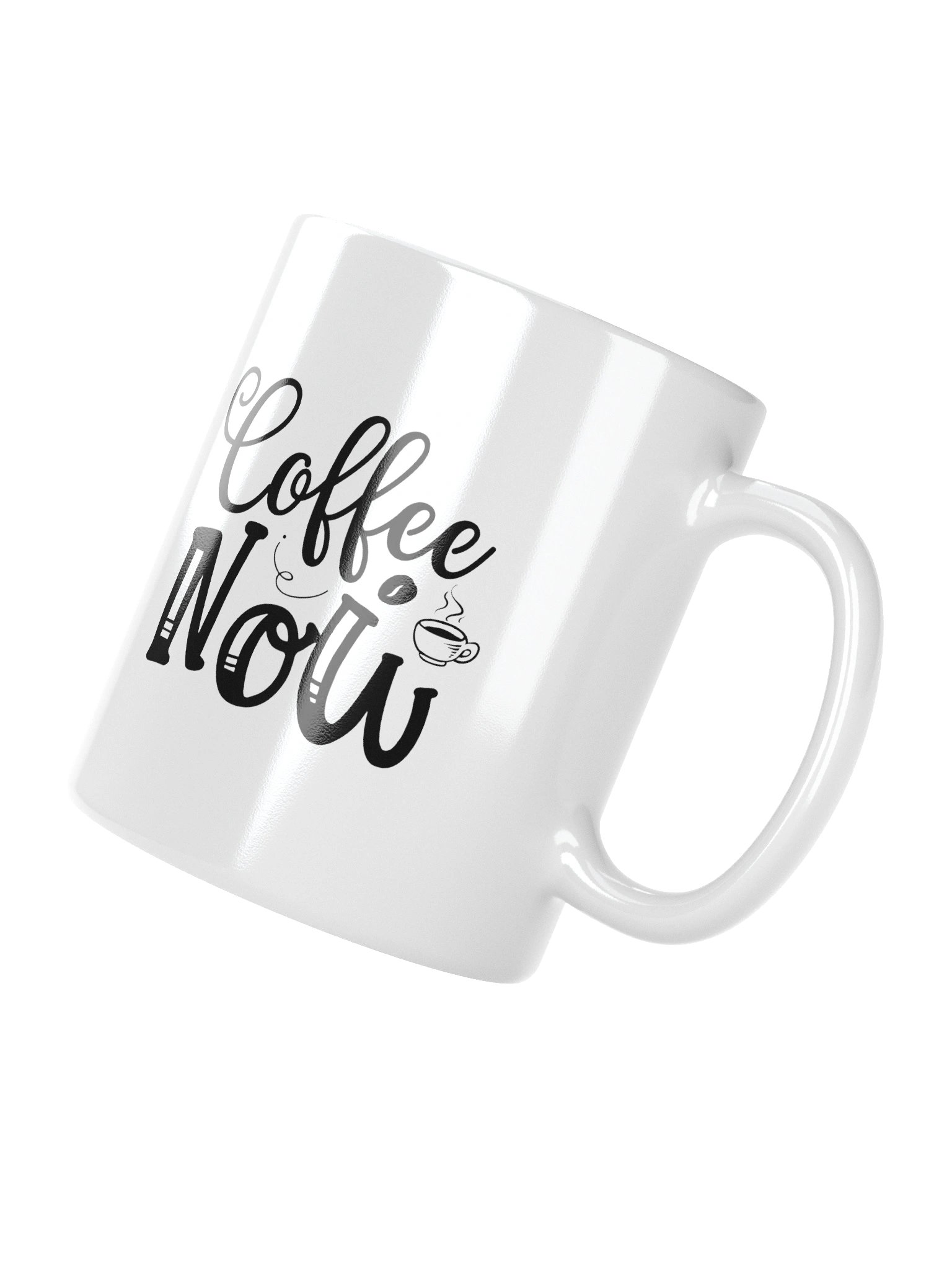 Coffee Now Funny Mug - Cute Urgent Caffeine Lover Ceramic Cup Gift product image (9)