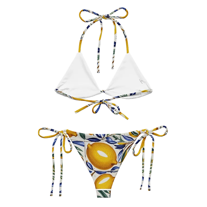 The Amalfi Citrus String Bikini - SET product image (1)