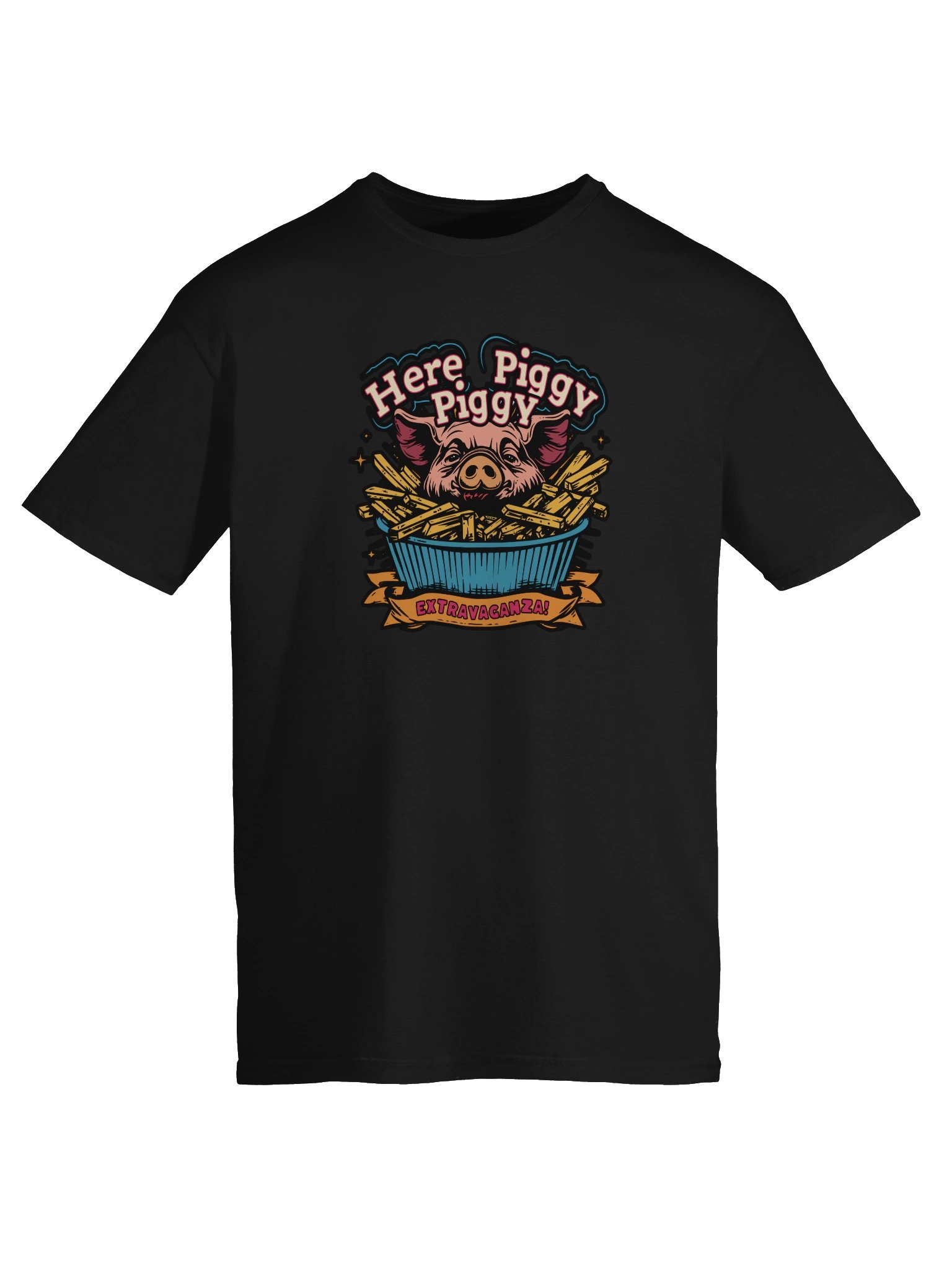 Here Piggy Food Challenge Tee product image (9)