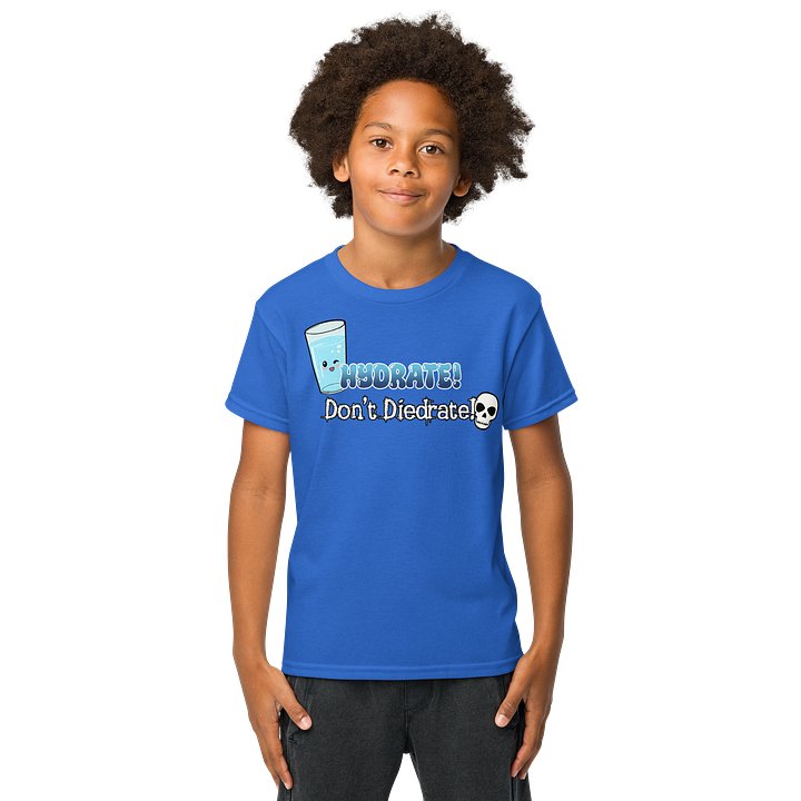 Hydrate! Don't Diedrate! Youth Sports Tee product image (57)